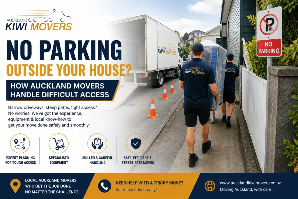 No Parking Outside? Movers Auckland on Difficult Access