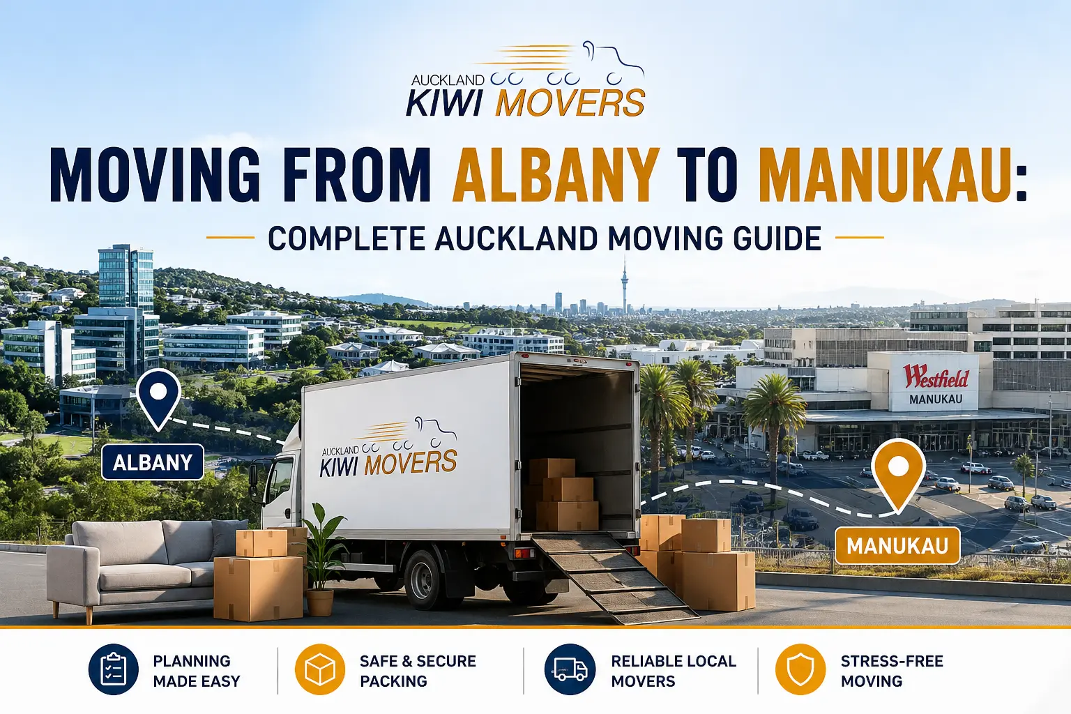 Albany to Manukau Moving Guide
